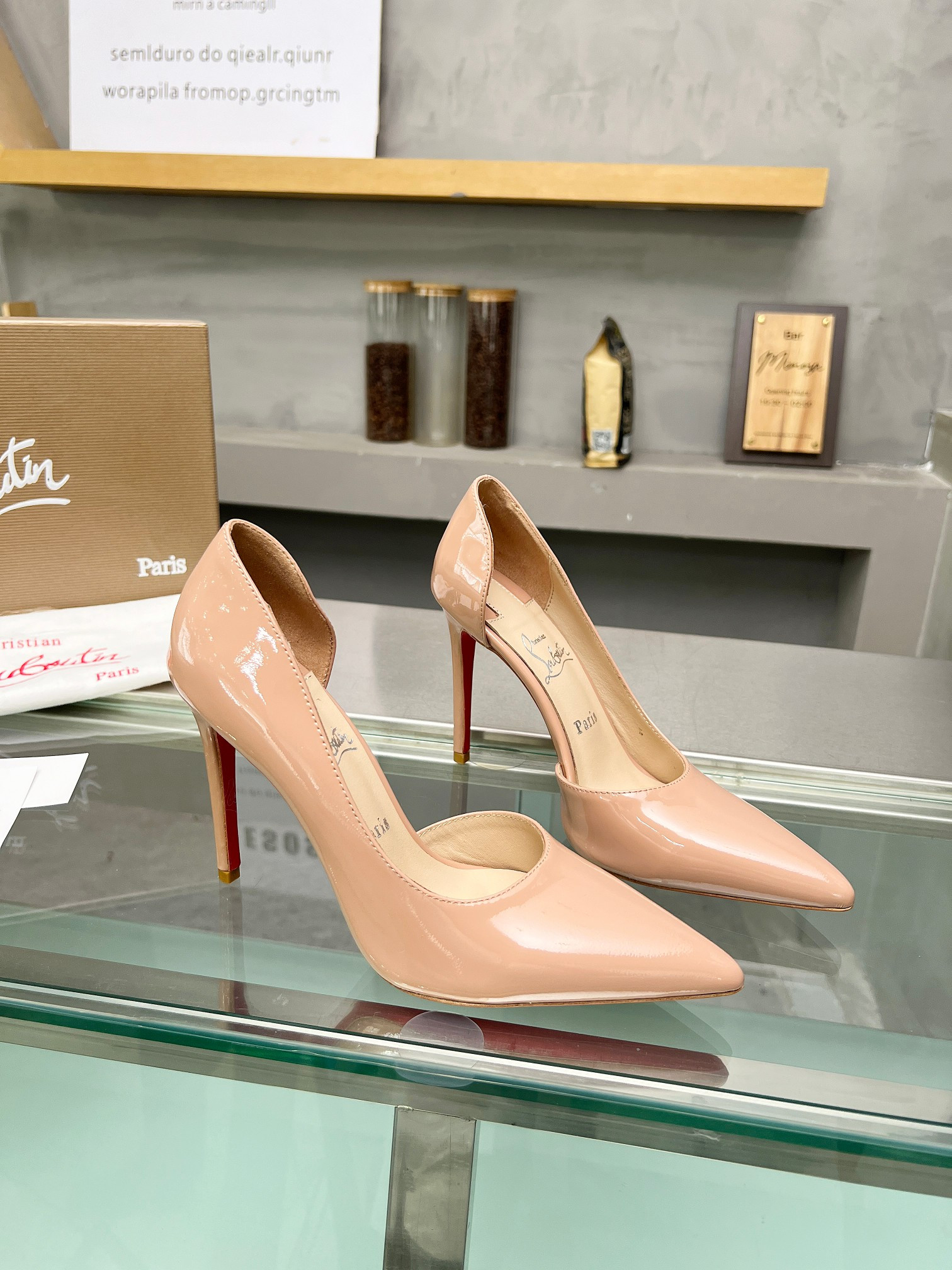 UA Christian Louboutin CL red-bottom shoes