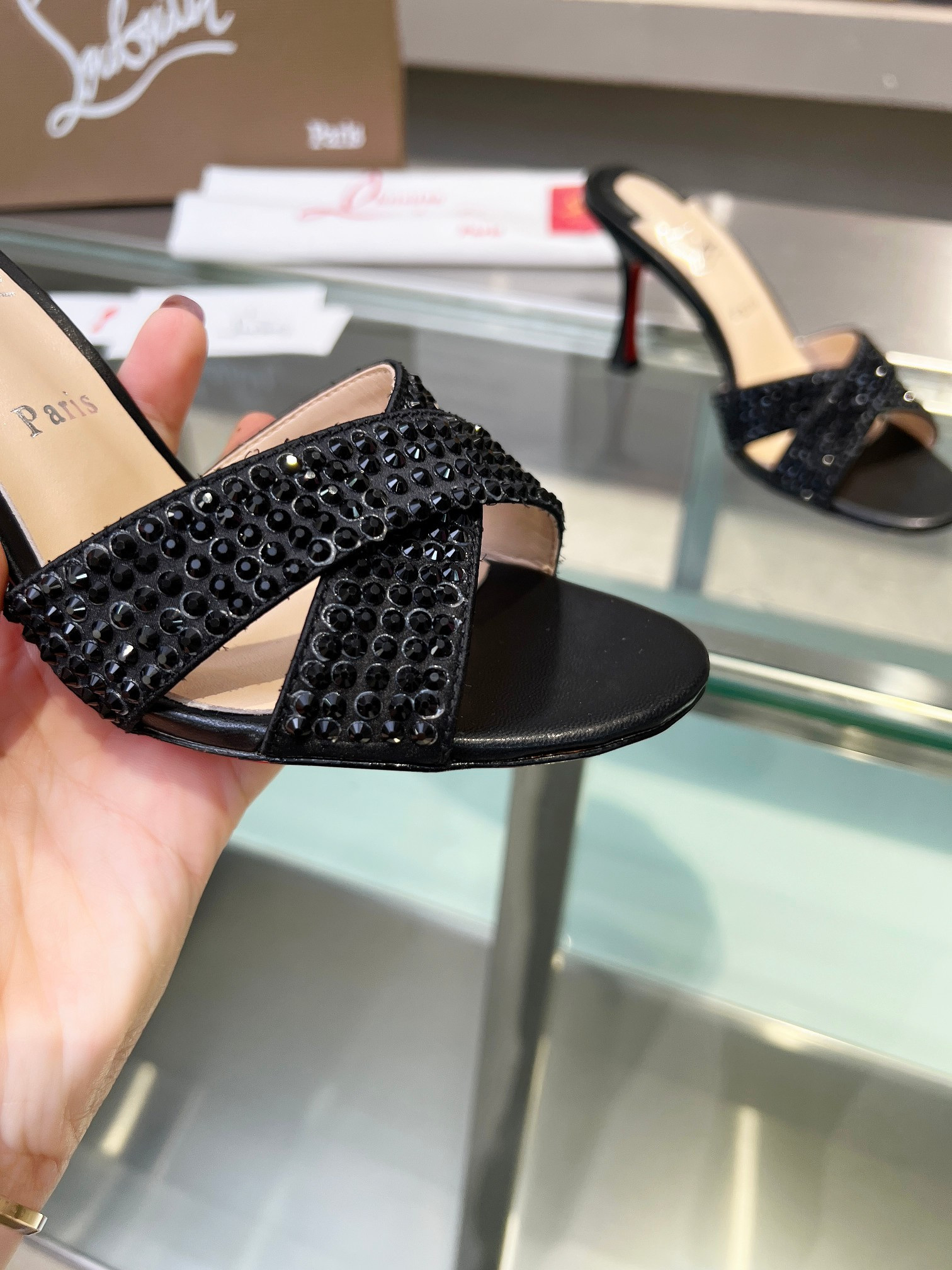 UA Christian Louboutin CL red-bottom shoes