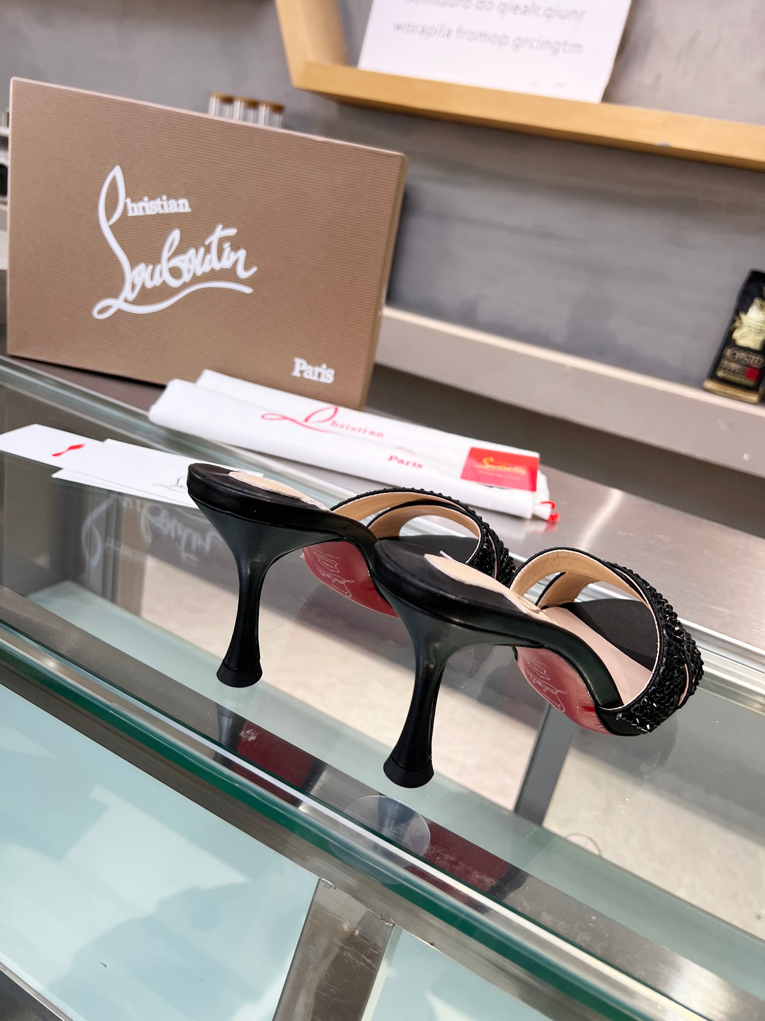 UA Christian Louboutin CL red-bottom shoes