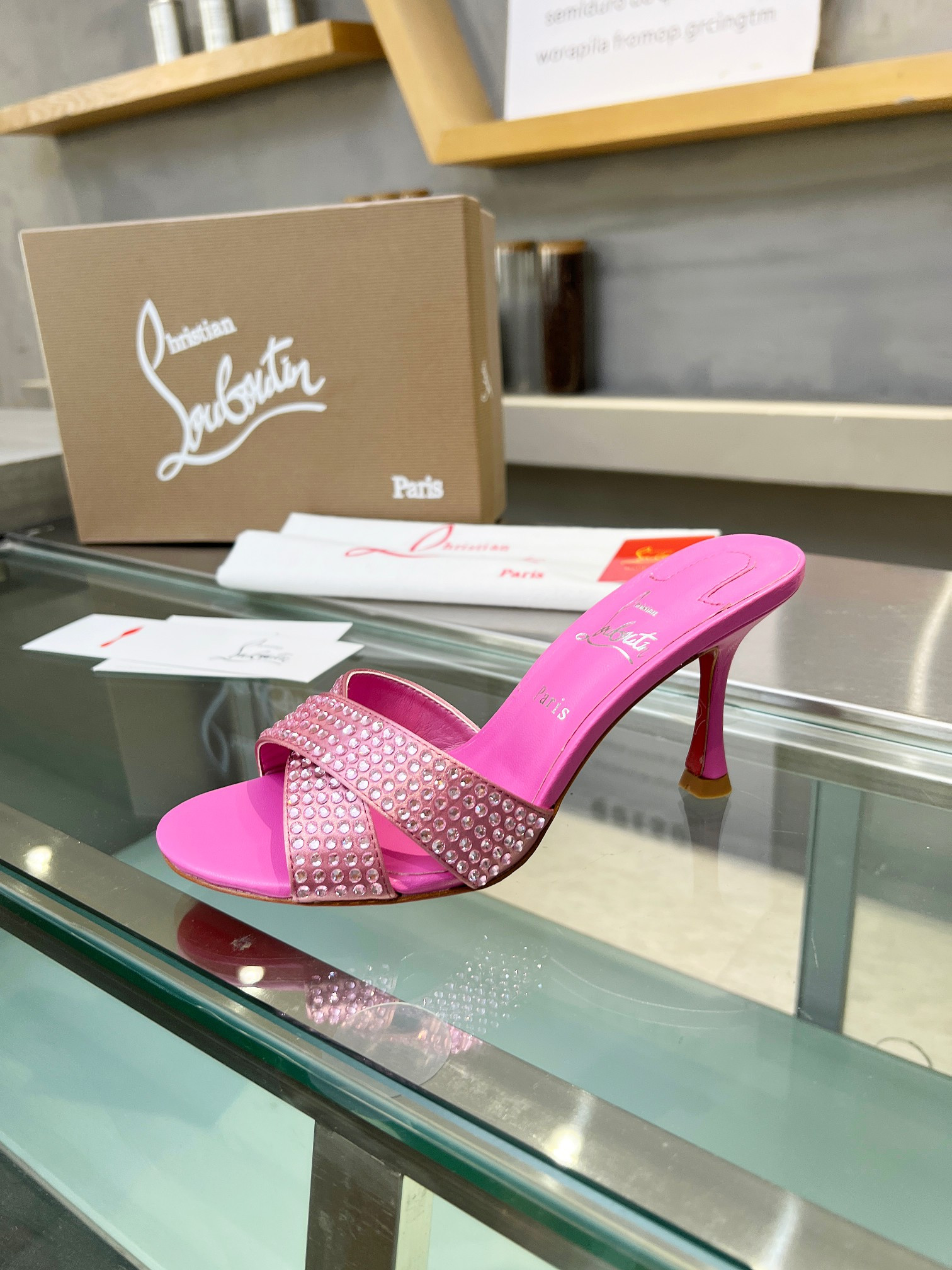 UA Christian Louboutin CL red-bottom shoes