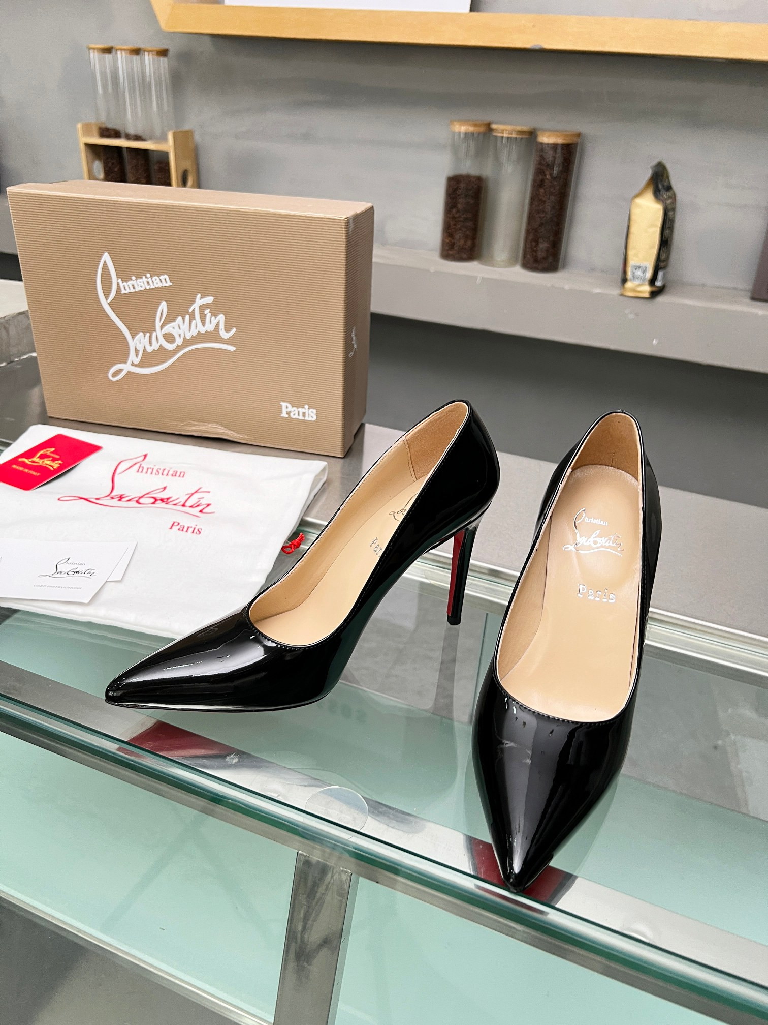 UA Christian Louboutin CL red-bottom shoes