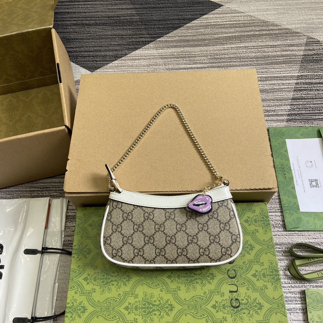GUCCI  X Hattie Stewart  BAG  10 x 19 x 3 CM