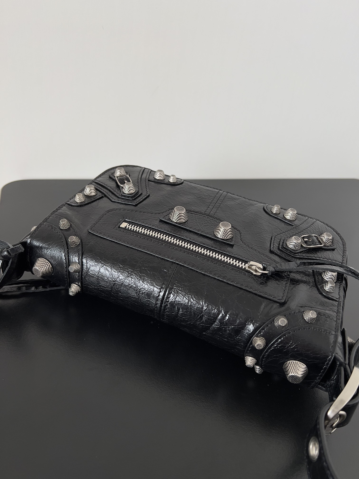 Balenciaga Le Cagole Mini Flap Bag in Black 20 x 14 x 5 cm