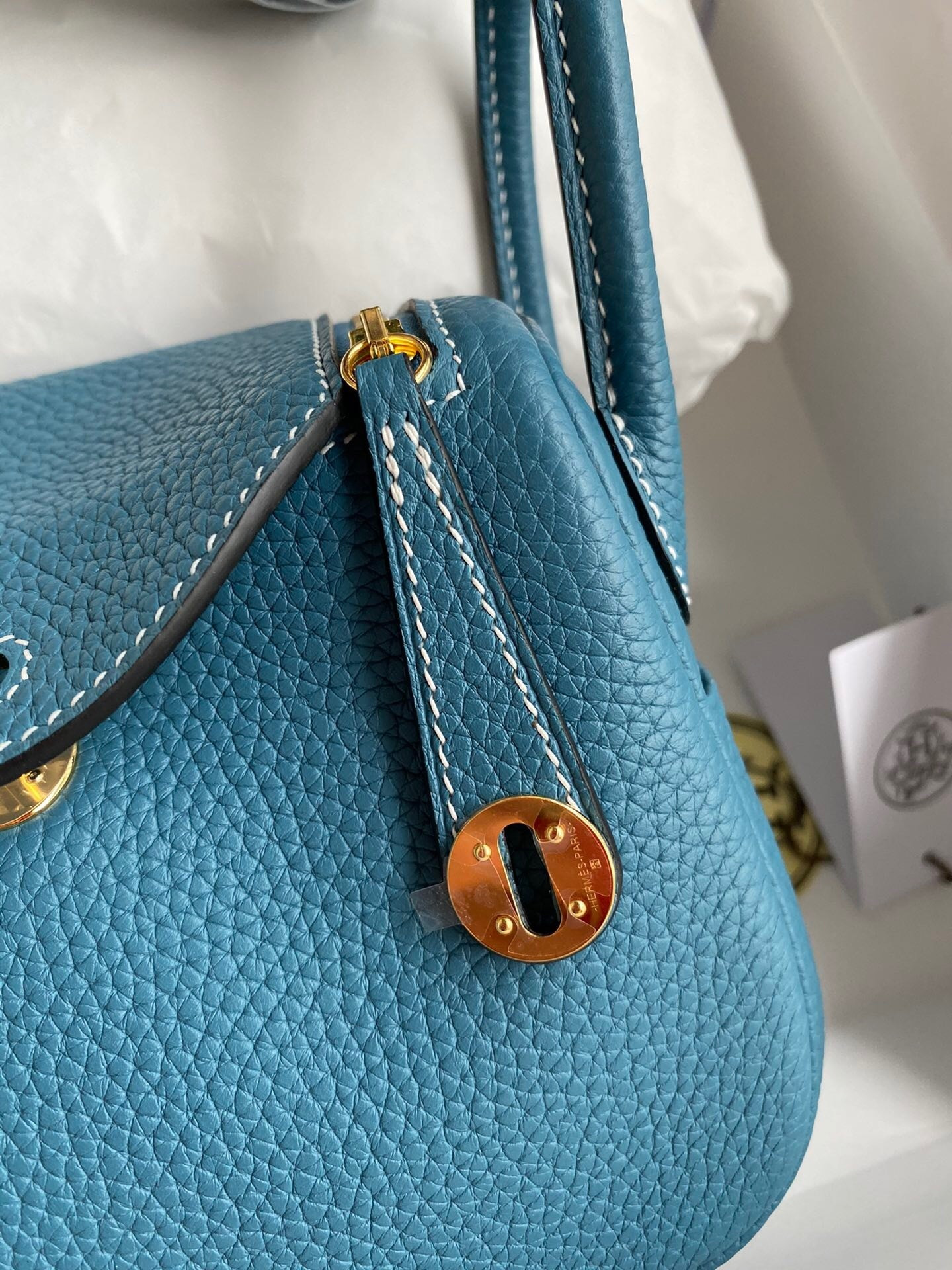 Hermes Mini lindy 19cm