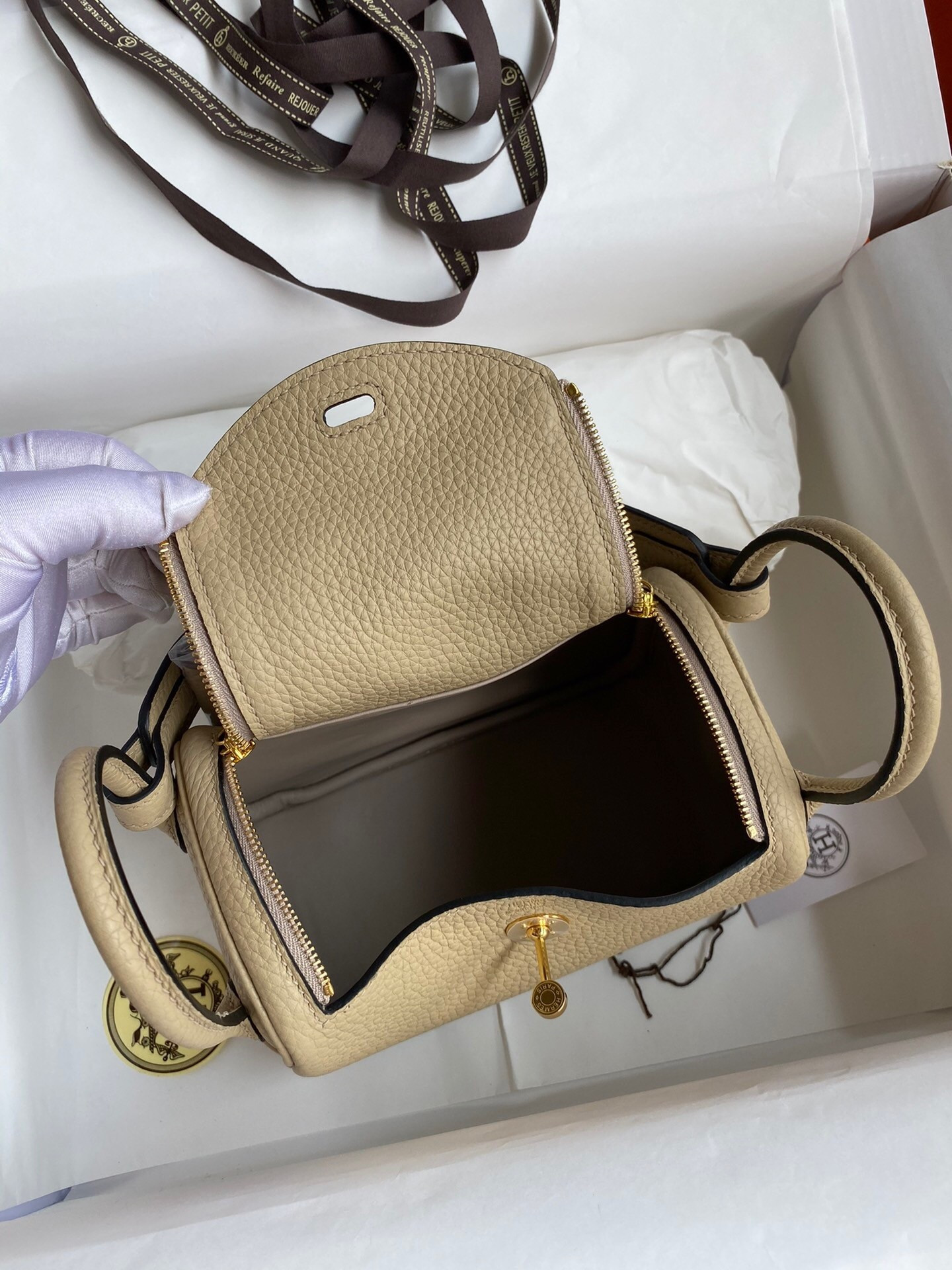 Hermes Mini lindy 19cm