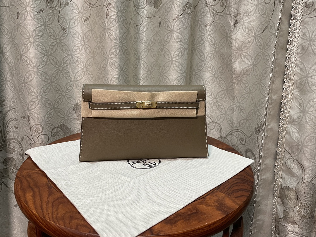 Hermès Kelly Elan Epsom16x27.8x4cm