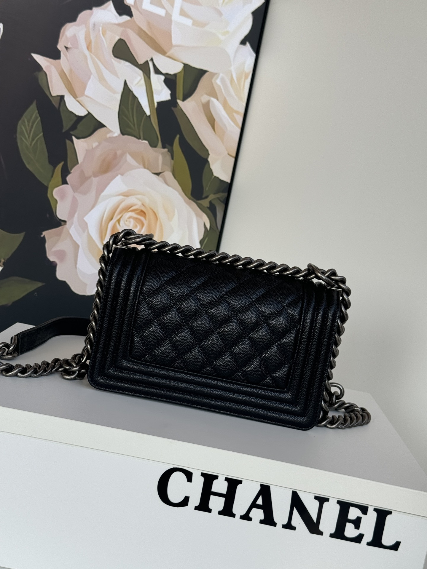 CHANEL  Leboy  14.5x 20x 8.4cm