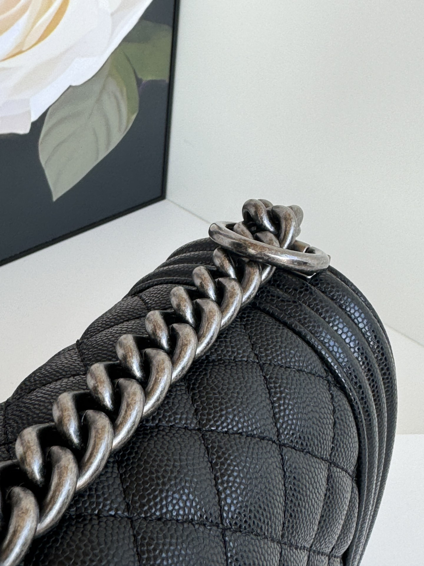 CHANEL  Leboy  14.5x 20x 8.4cm