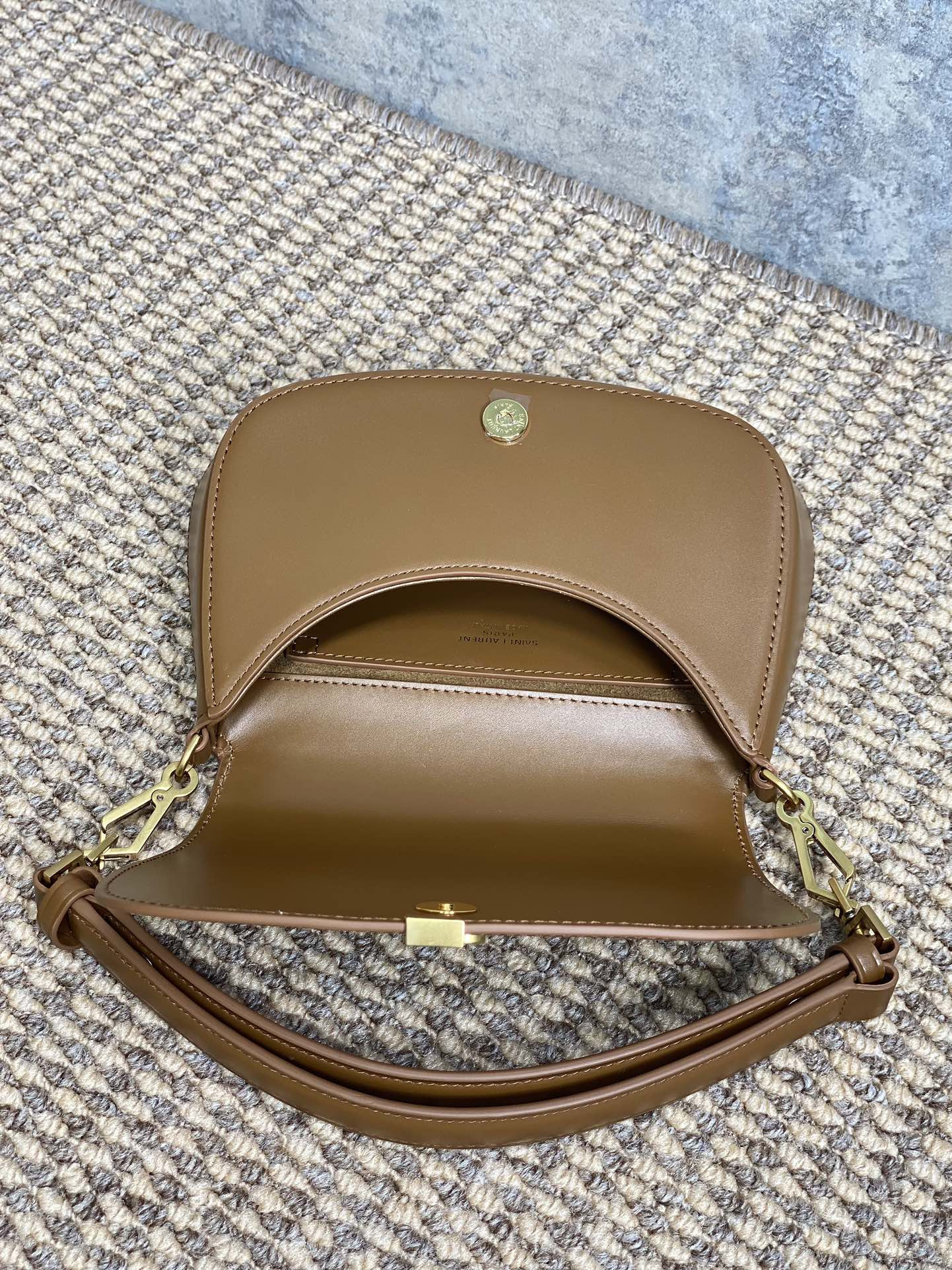 YSL VOLTAIRE TOP HANDLE in BOX SAINT LAURENT 17.5X21X8cm