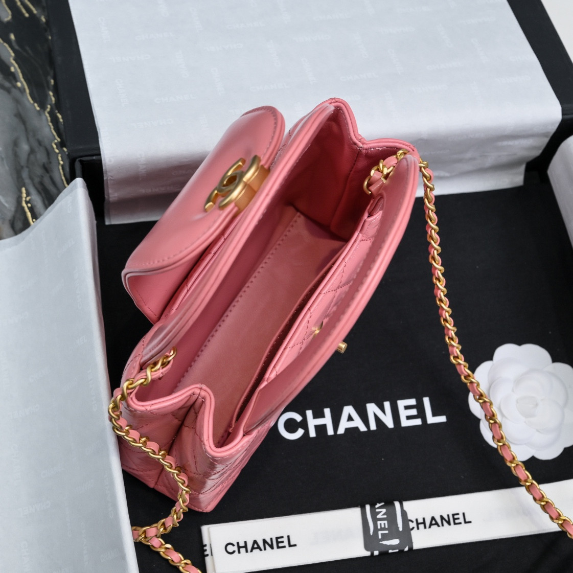 CHANEL KELLY 13x19x7cm