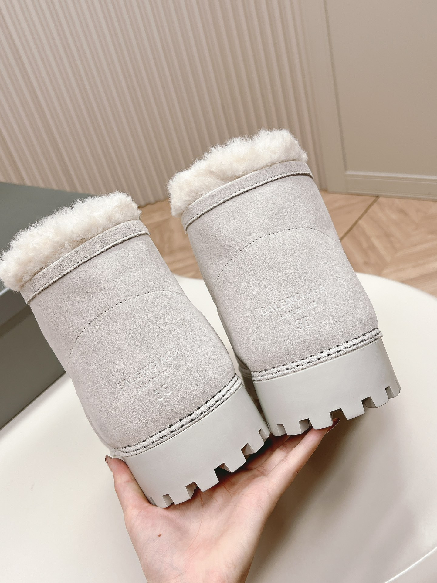UA Balenciaga Snow Boot