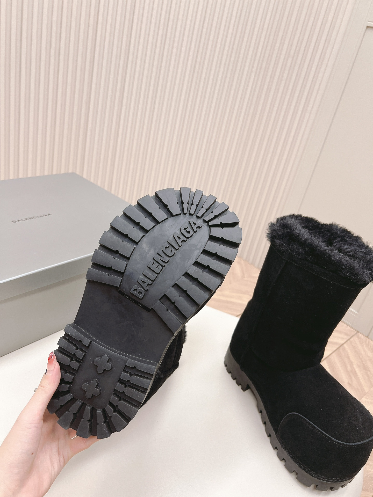 UA Balenciaga Snow Boot