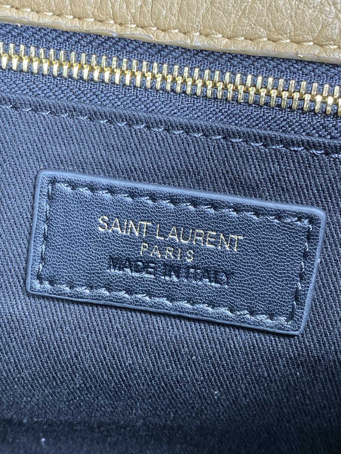 YSL CASSANDRE large envelope pouch in lambskin 29.5x18x4.5cm