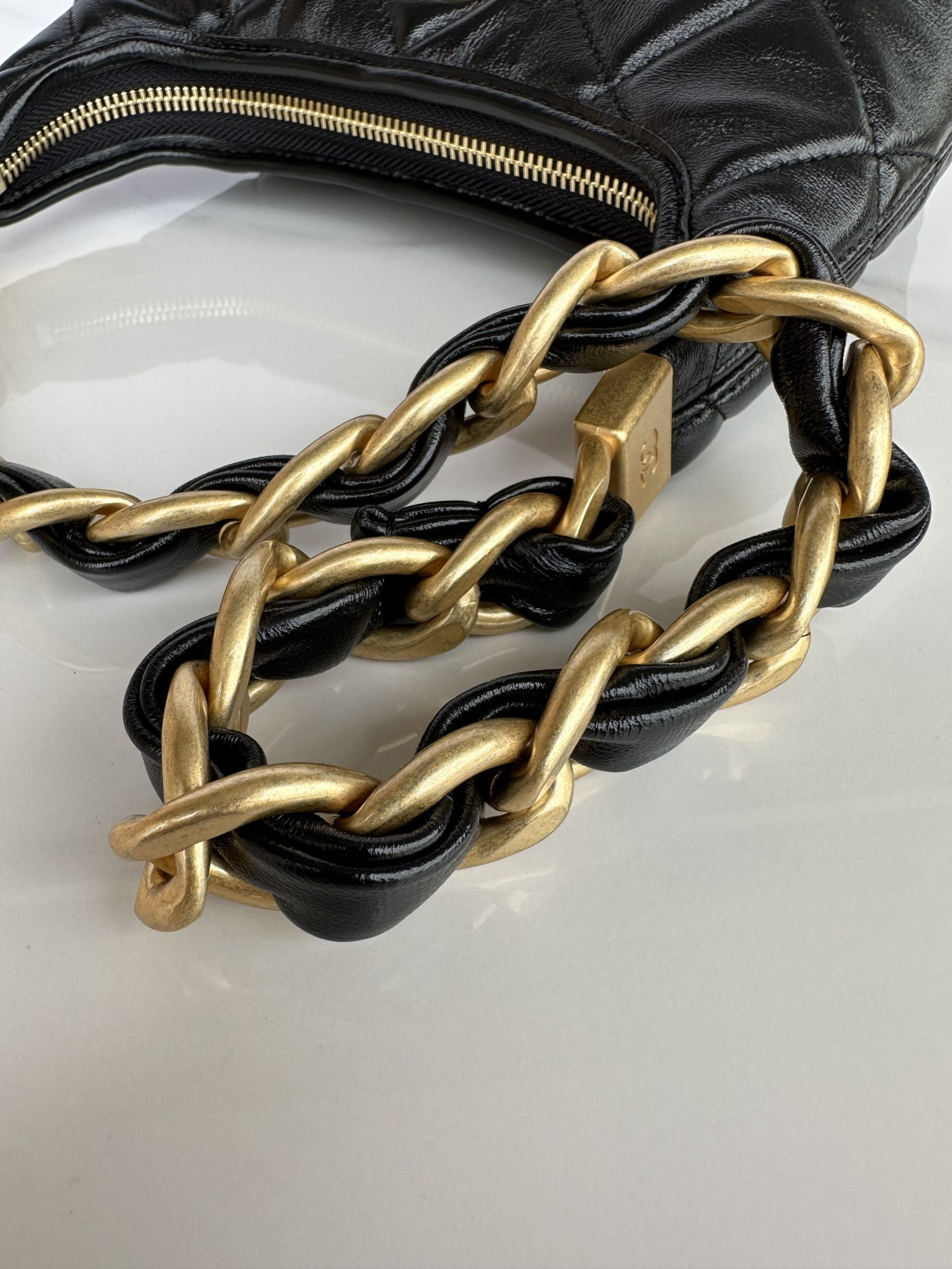 Chanel Hobo Handbag 22×22×9cm