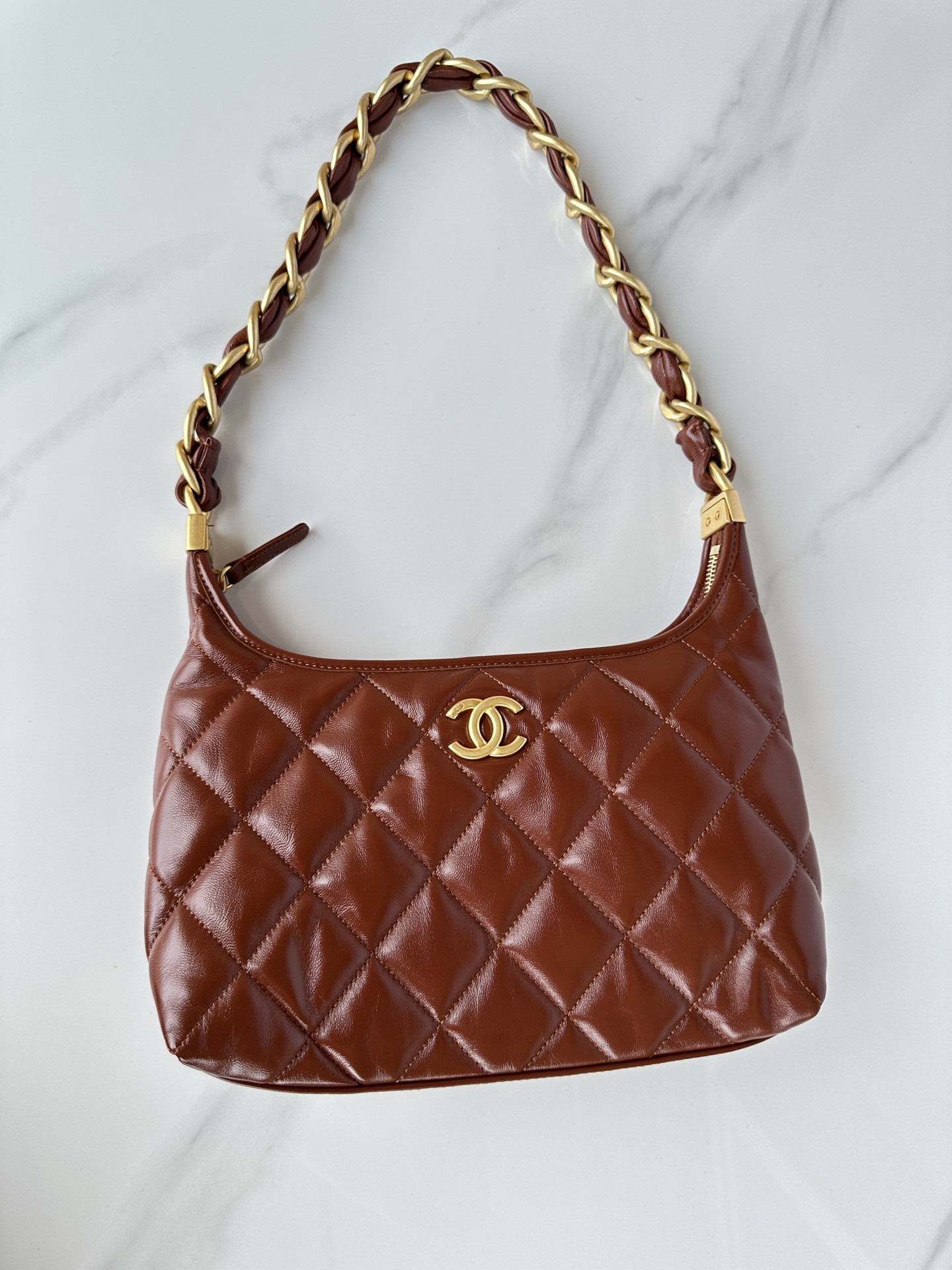Chanel Hobo Handbag 30×35×9cm