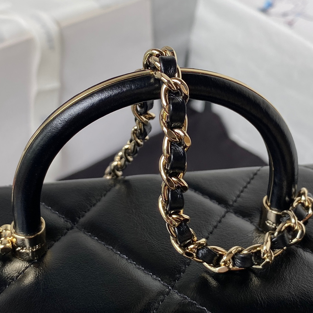 Chanel 23K WALLET ON CHAIN Handbag 10.5×17×8cm