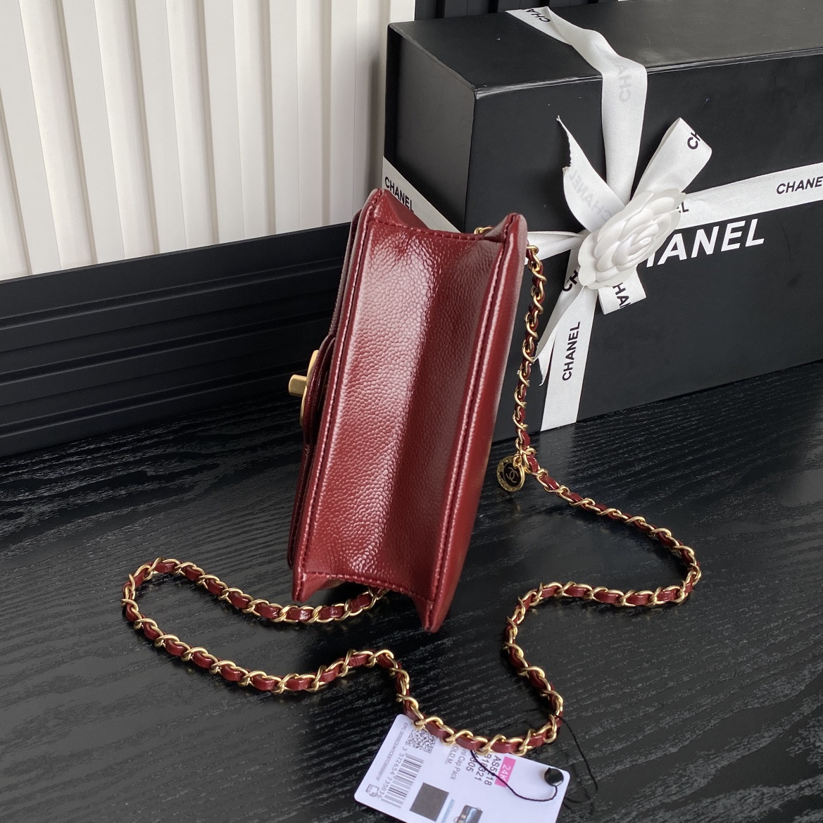 CHANEL MINI FLAP BAG 13×17.5×6cm