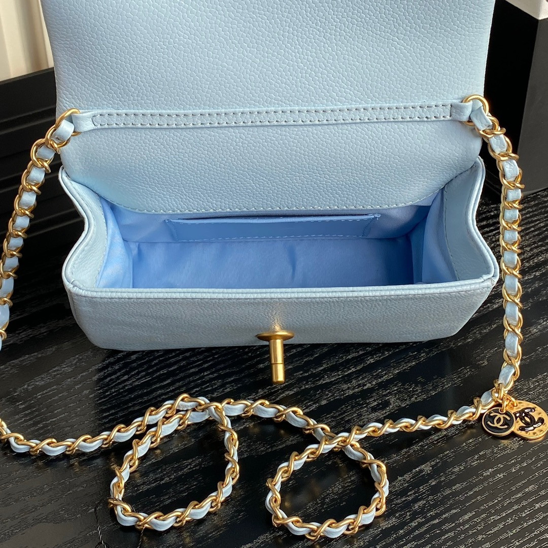 CHANEL MINI FLAP BAG 13×17.5×6cm