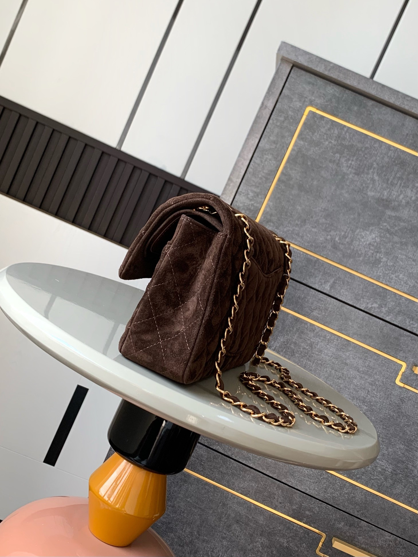 CHANEL CLASSIC 11.12 HANDBAG 25 15.5×25.5×6.5cm