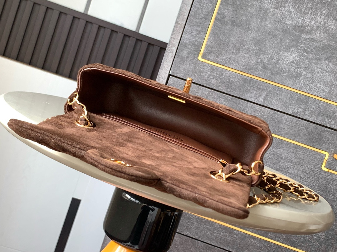 CHANEL MINI CLASSIC 11.12 HANDBAG 20 12×20×6cm