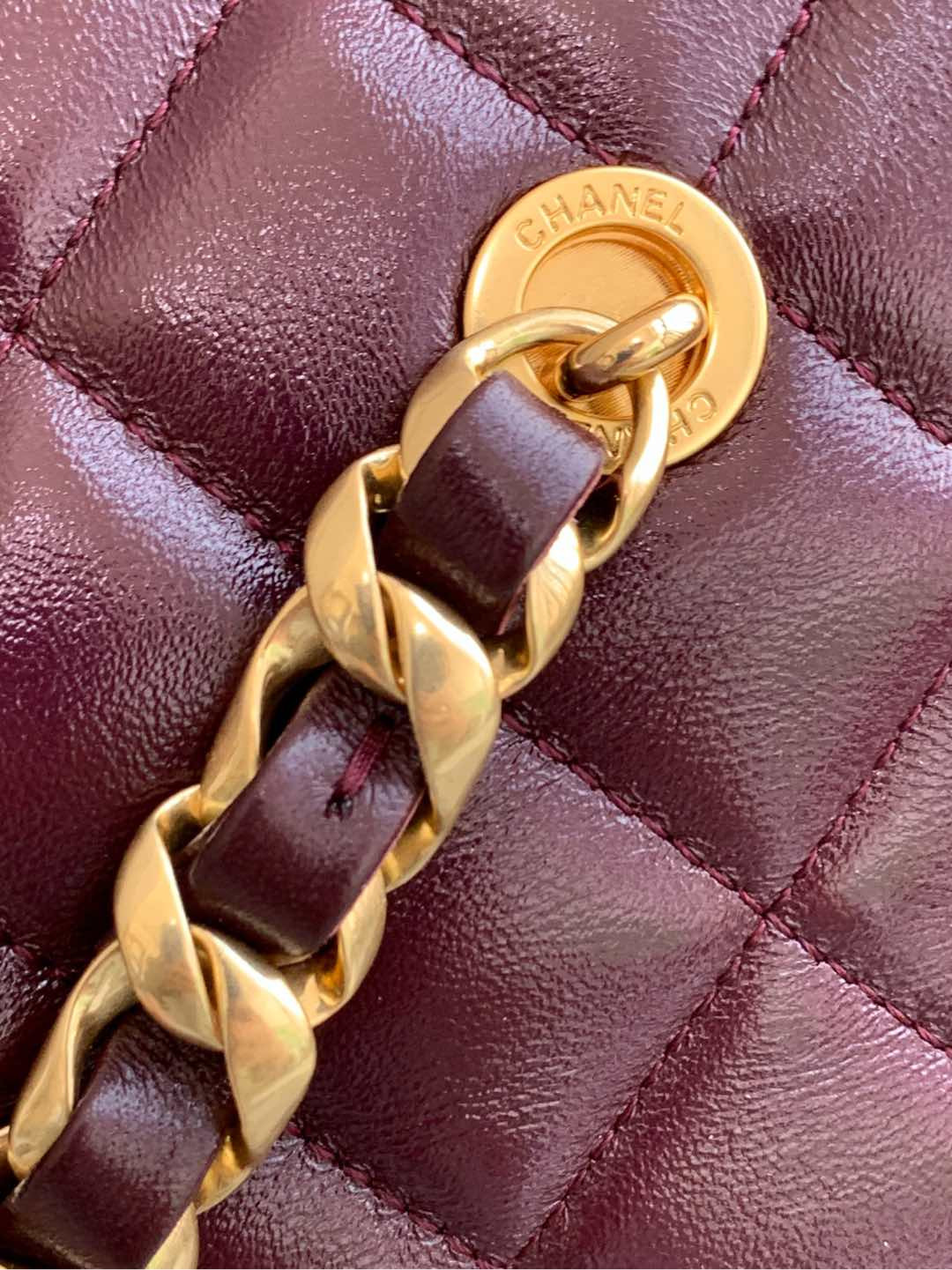 Chanel Bowling Bag 15x25x11cm