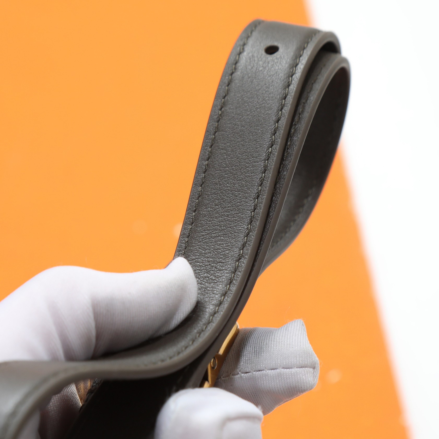 YSL niki satchel in leather 21.5x16x9cm