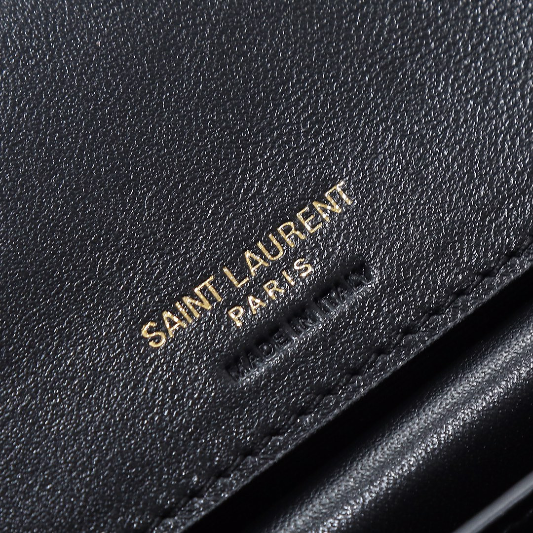 YSL LOULOU medium in MATELASSÉ lambskin 29x17x8cm