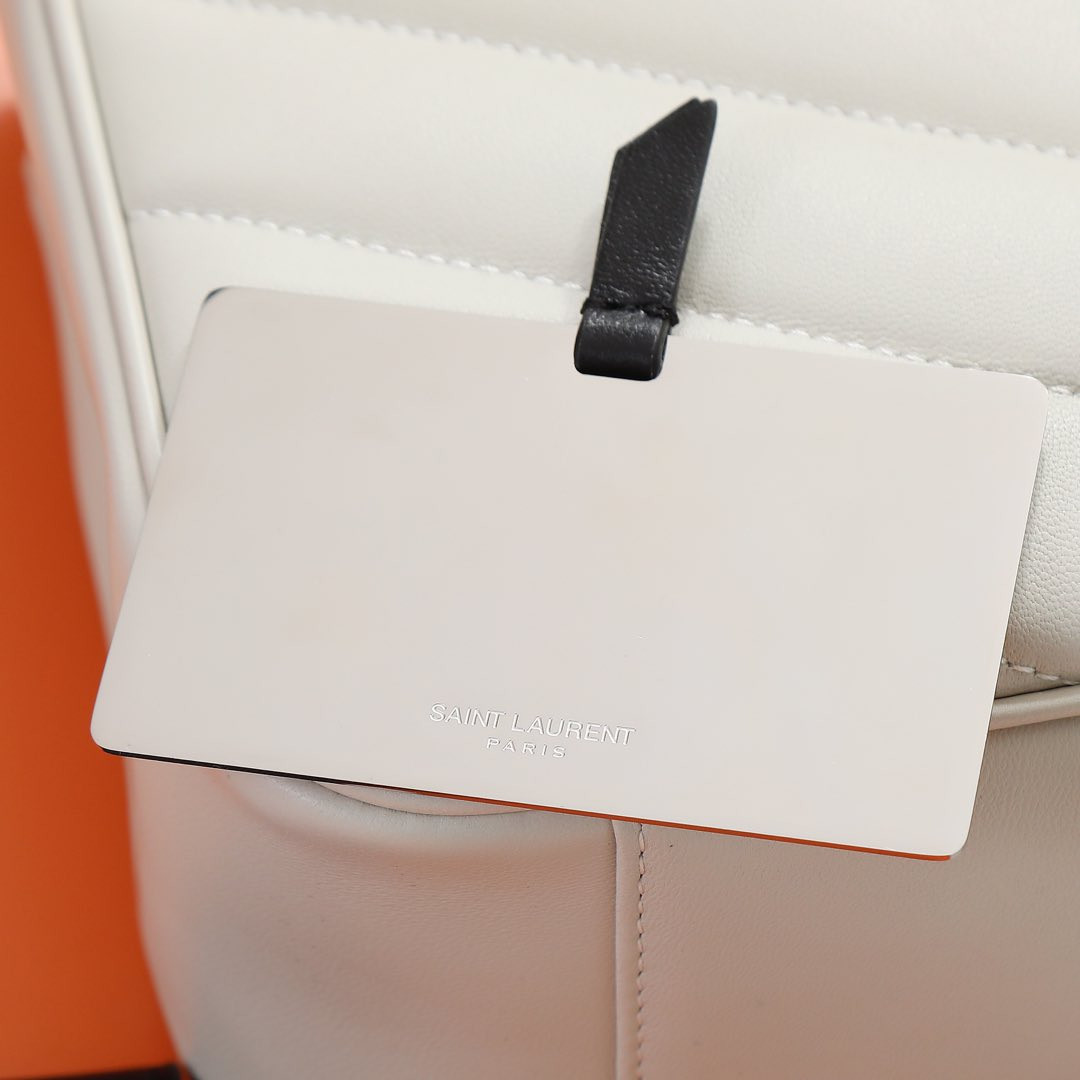 YSL LOULOU medium in MATELASSÉ lambskin 29x17x8cm