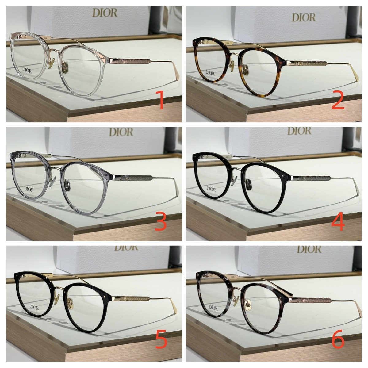 Dior Glasses Mini CD A6L 51-20-145