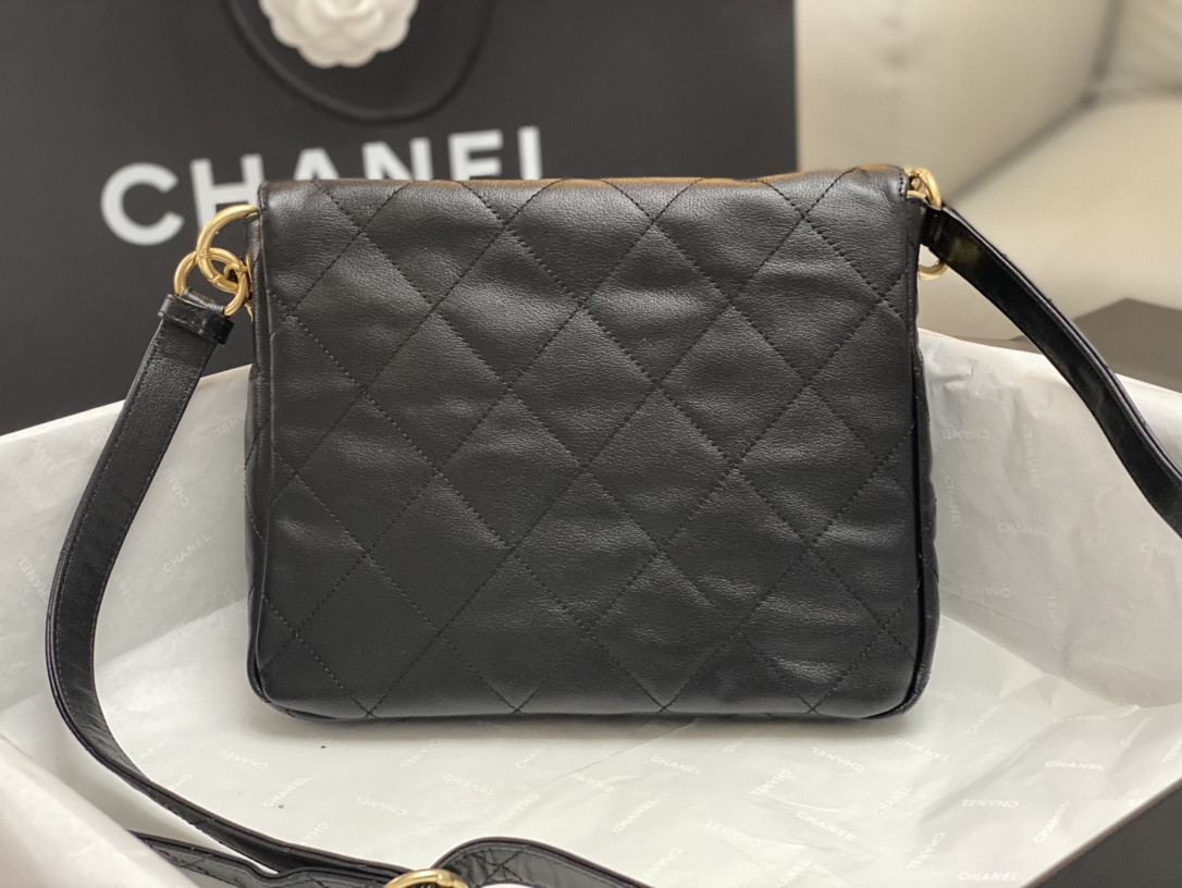 Chanel Hobo Handbag 21x27x4.5cm