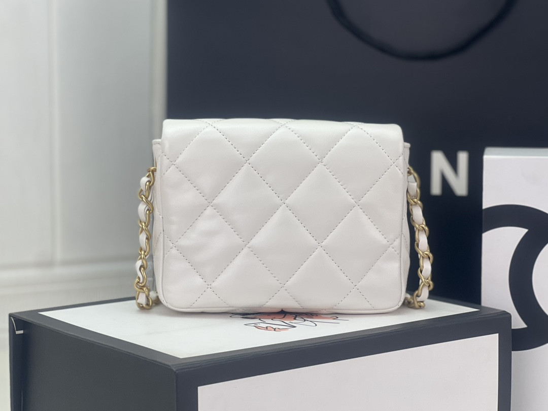 Chanel FLAP HANDBAG CF 18x13.5x5.5cm