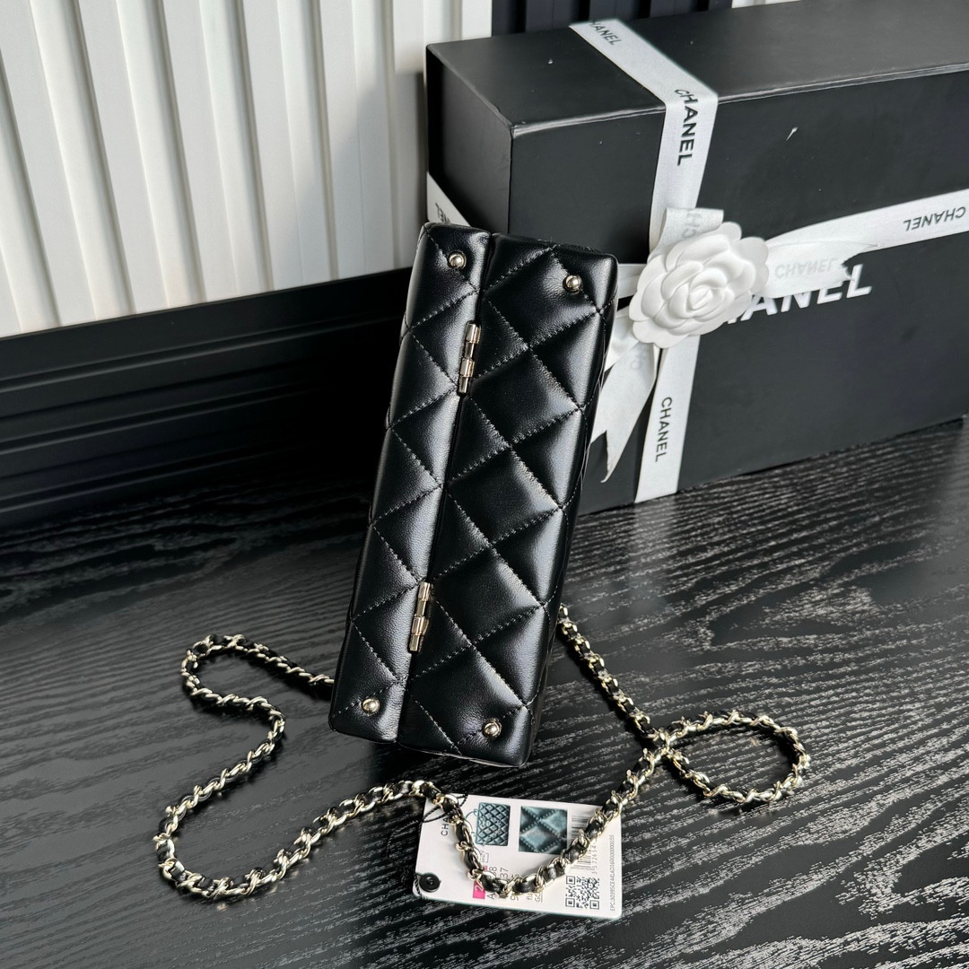 Chanel Small Box Bag 12.5x18x6.5cm