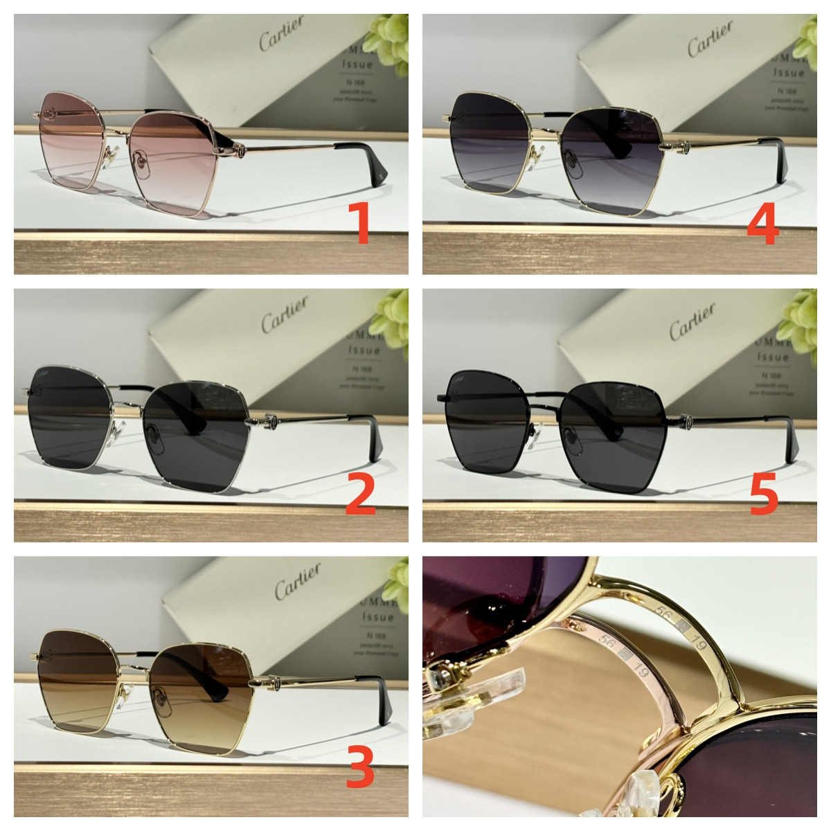 Cartier Glasses CT0413O 56-19-140