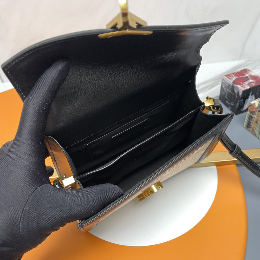 YSL cassandra mini top handle bag 20x16x7.5cm