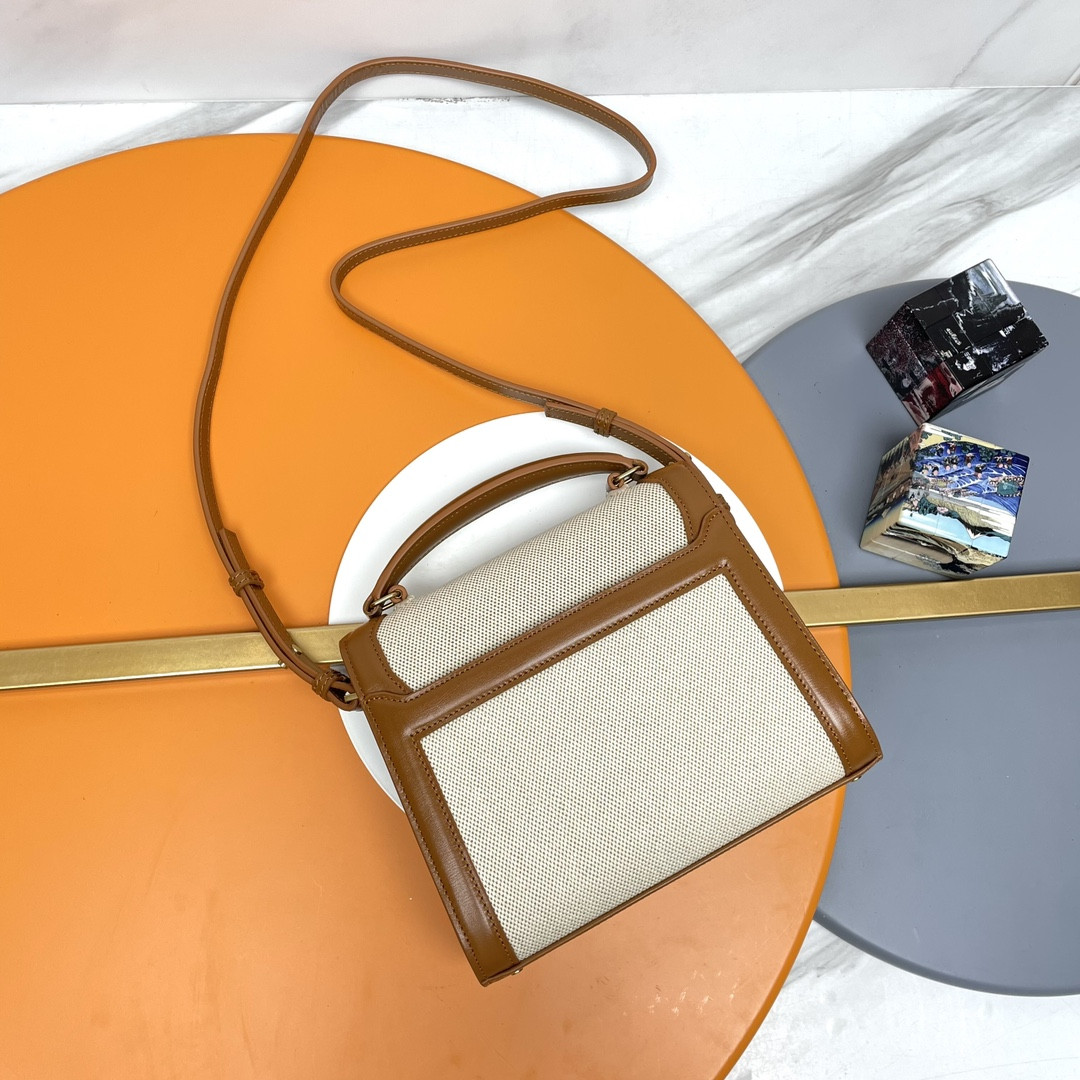 YSL cassandra mini top handle bag 20x16x7.5cm