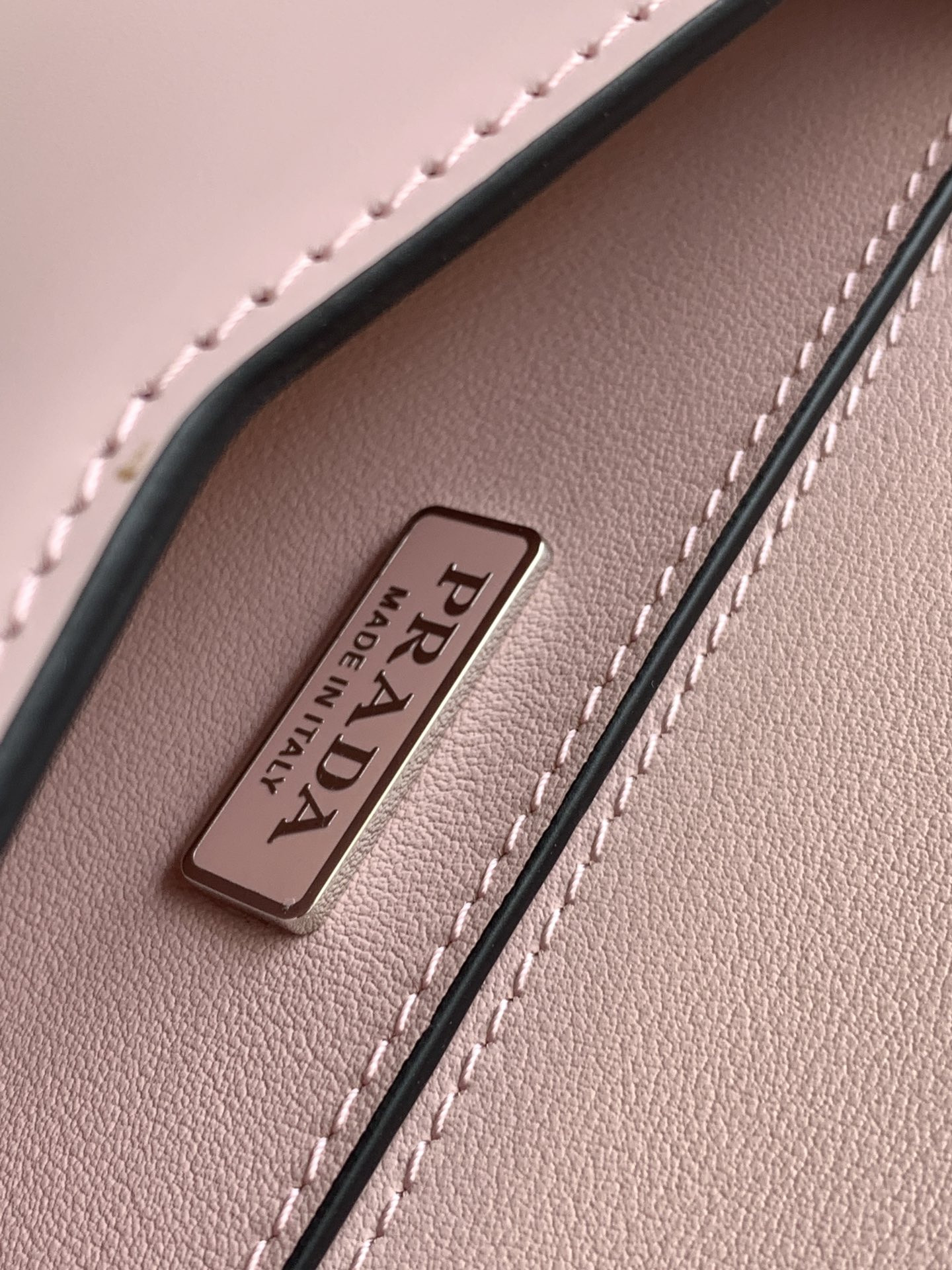 Prada Brushed Leather Shoulder Bag 17x 9.5x3.5cm