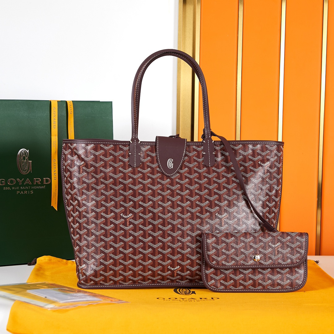 GOYARD INE ANJOU Medium Double-sided Shopping Bag 30 x 14  x 25 cm