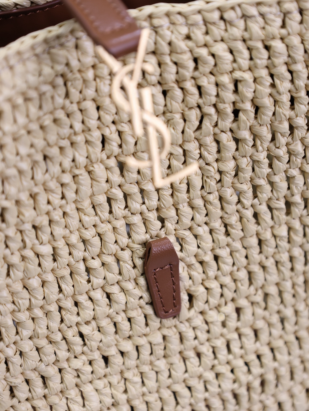 YSL LE 37 mini (raffia) 15x13x6cm