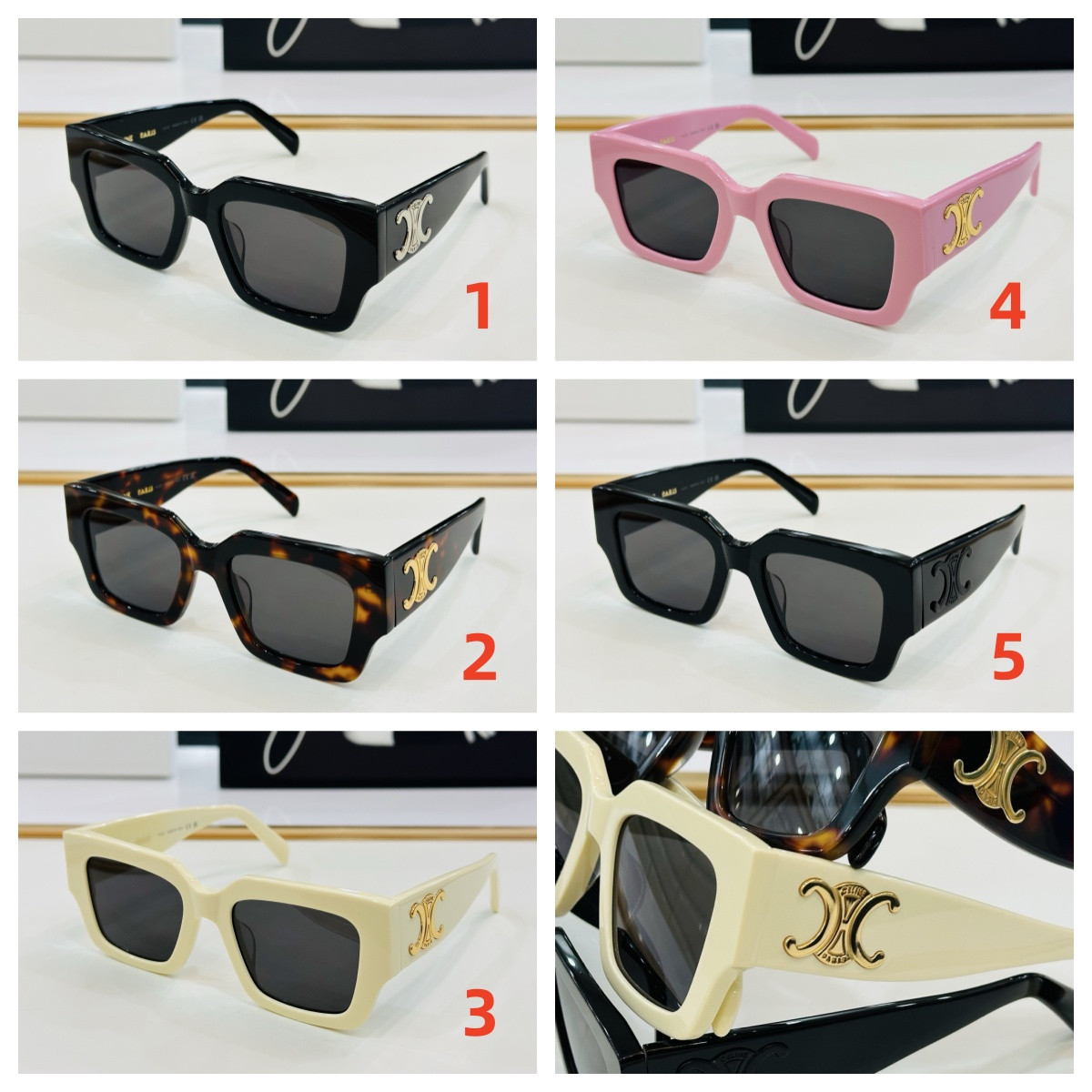 Celine Glasses CL40499 52-21-145