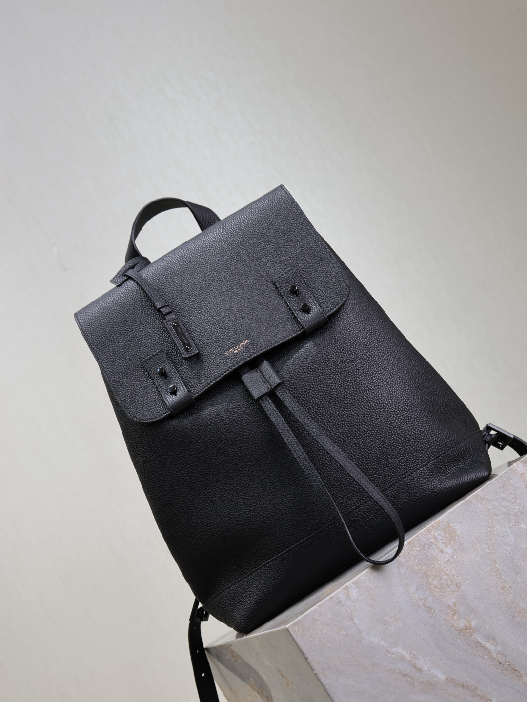 YSL sac de jour backpack in grained leather 29 x 37.5 x 14 cm