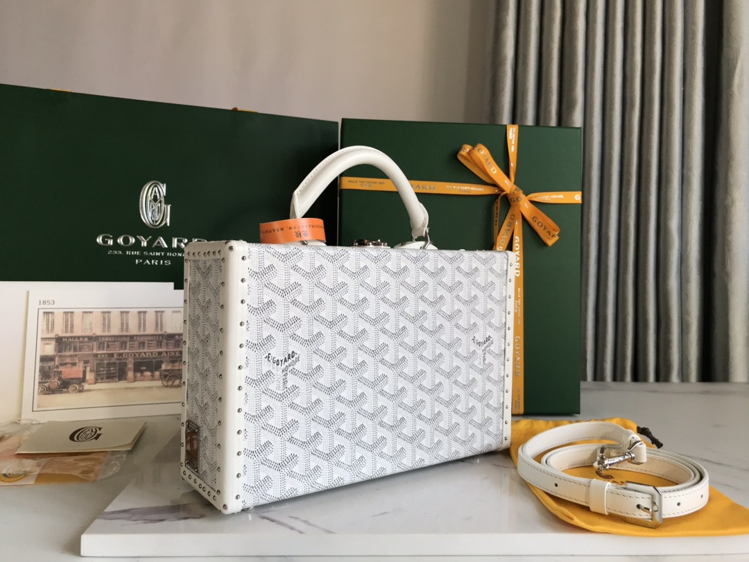 Goyard Grand Hotel Trunk Bag 24.5x7.7x17cm
