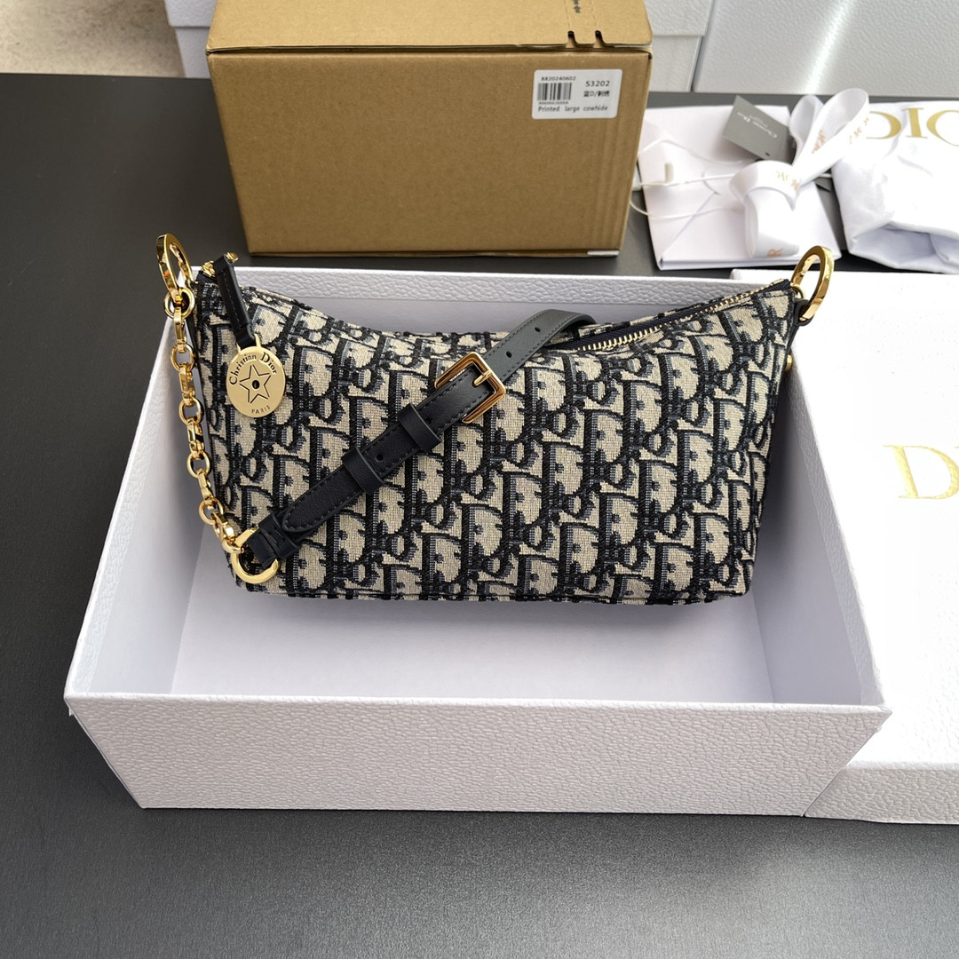 Dior Diorstar hobo bag 22 x 14.5 x 10 cm