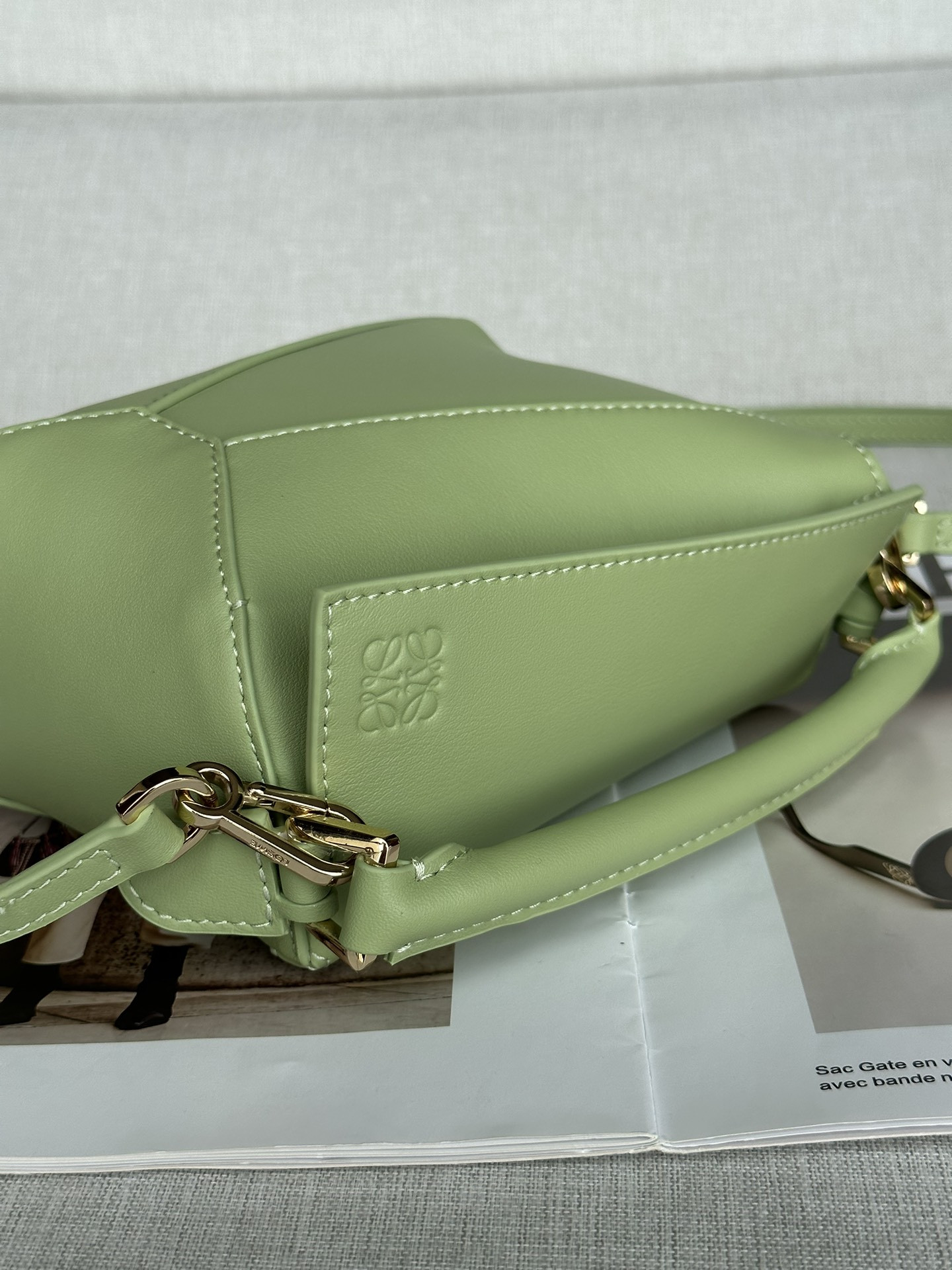 Loewe Mini Classic Puzzle Bag in Calfskin 18x12.5x8cm