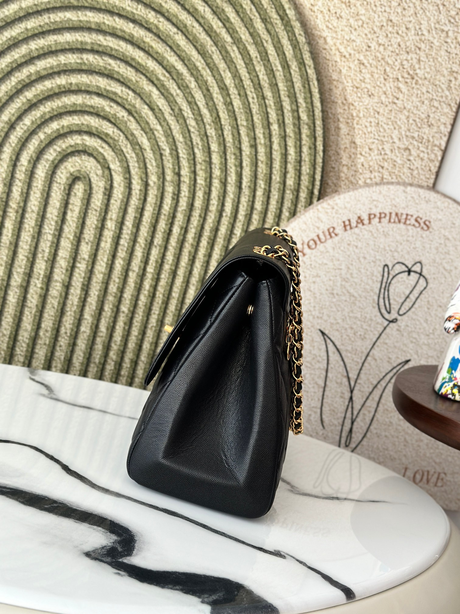 Chanel shoulder chain bag  33x11x23cm