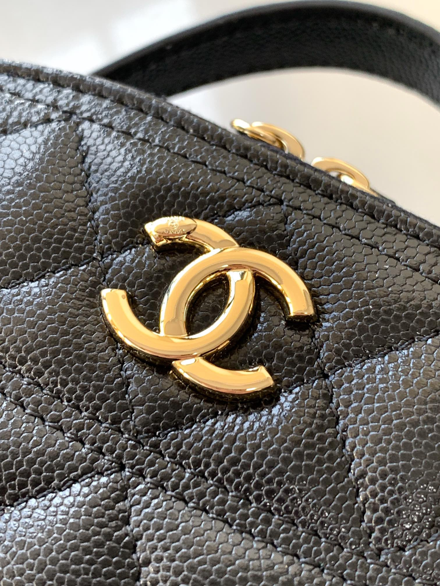 Chanel Bowling Bag 18.5x13x7cm