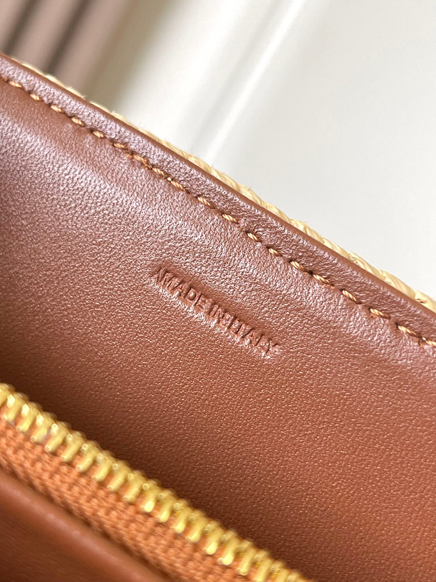 Celine Victoire Medium Bag IN RAFFIA WITH TRIOMPHE EMBROIDERIES 25x17x9cm