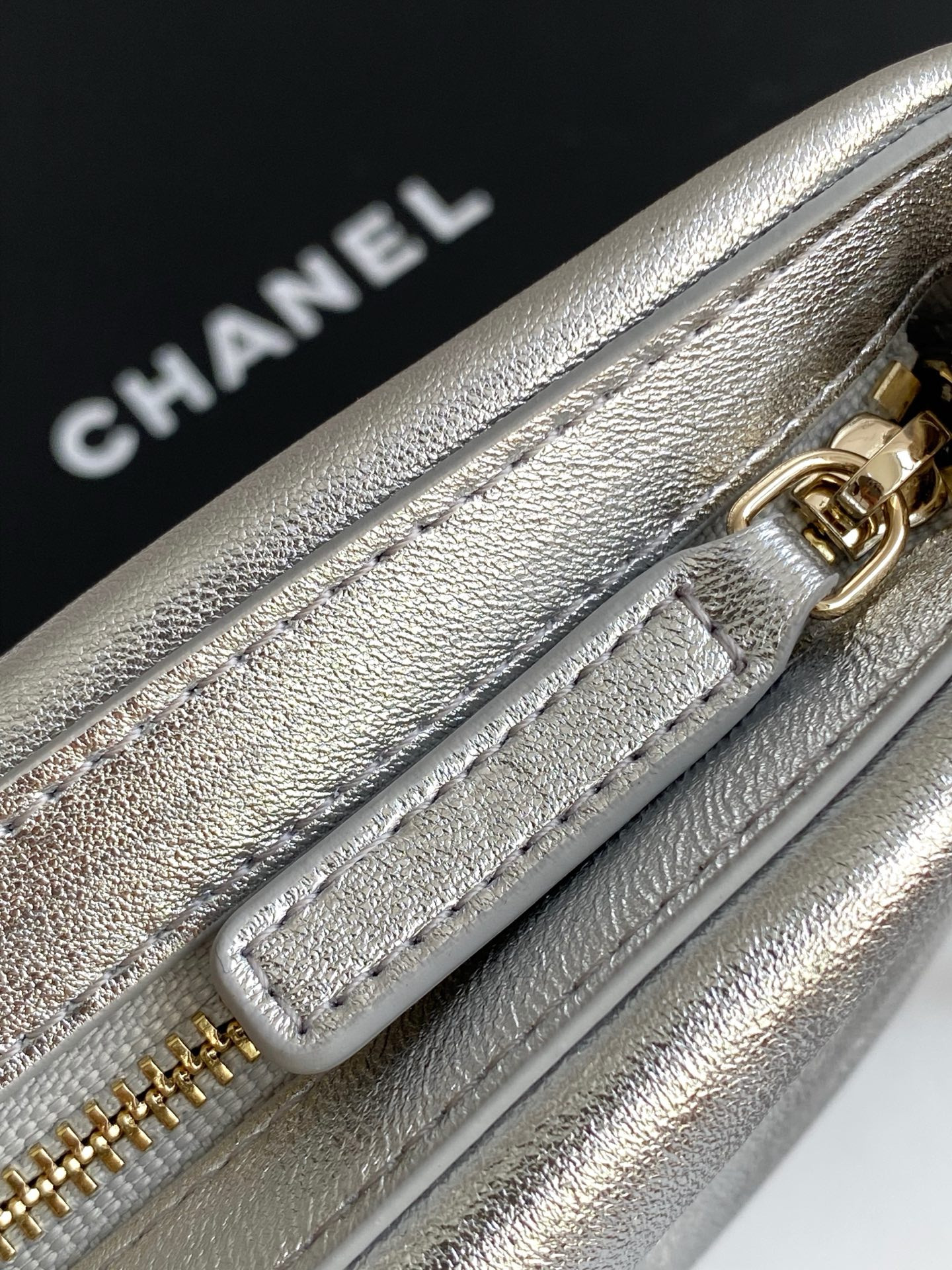 Chanel Clutch with Chain 14x24x5cm