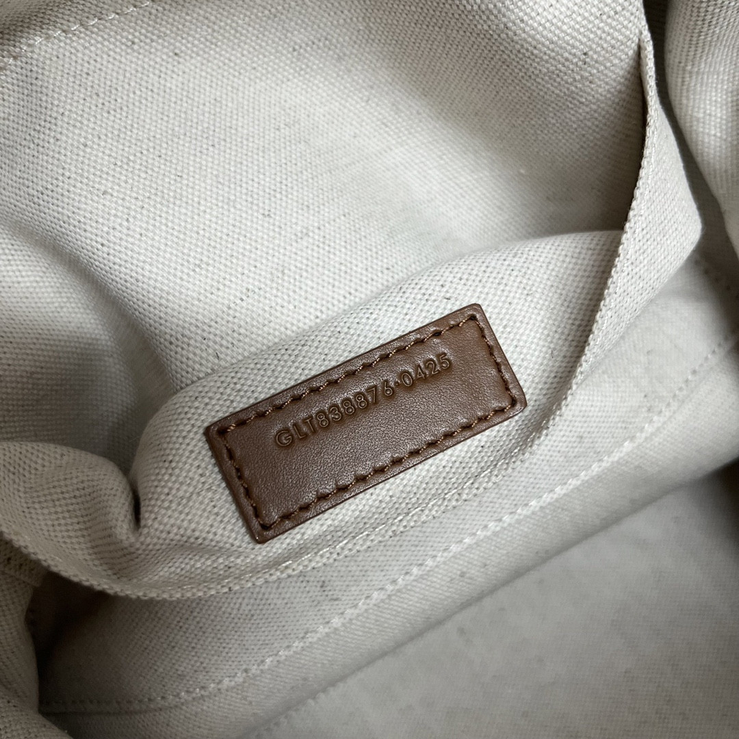 YSL JAMIE SHOPPING in raffia 35x35x10cm