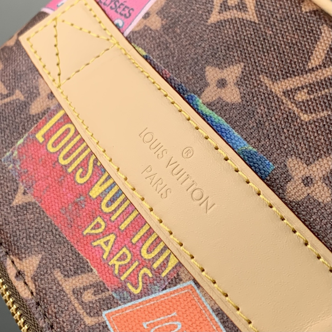 LV Toiletry Bag 2 compartments M14744 24x13x13cm