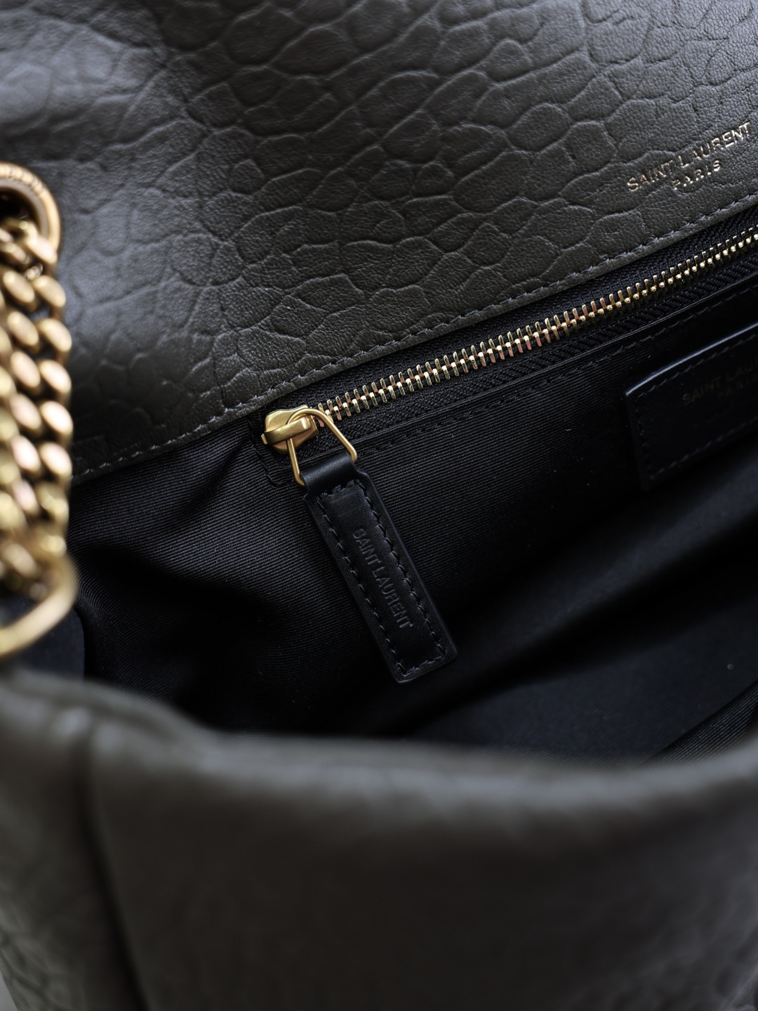 YSL CALYPSO medium in grained lambskin 800916 30x15x7.5cm